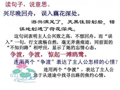 ​争渡是什么意思（怎么理解争渡的意思）