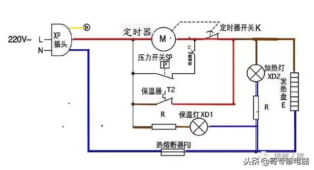 电压力锅维修100例（电压力锅维修学习）(16)