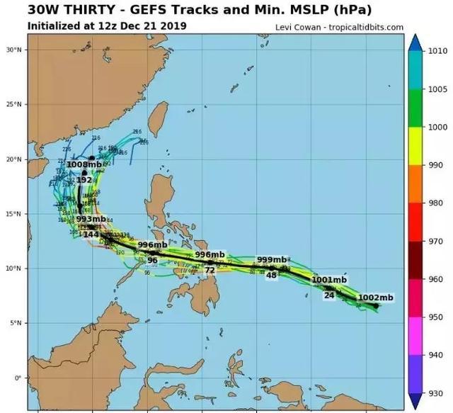 台风最新消息3号台风路径图（台风巴蓬移入南海）(7)