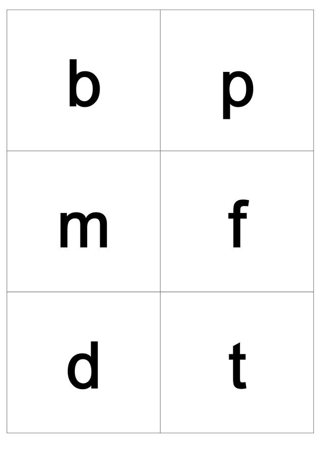 小学汉语拼音字母表卡片（可随身携带的拼音小卡片）(3)