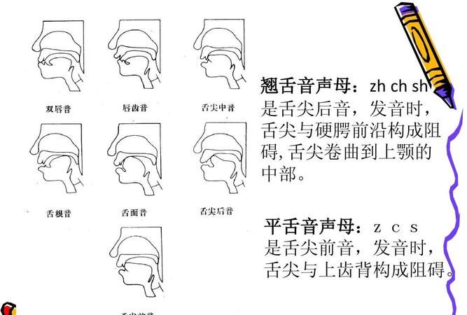 26个字母什么是平舌音和翘舌音