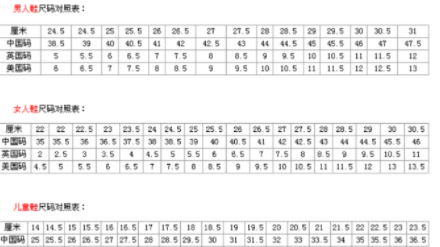 27码的鞋子内长多少,27码的鞋子内长多少厘米图2
