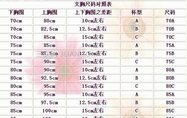 内衣abcd罩杯怎么区分大小 新闻