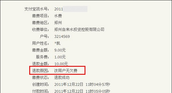 怎么在支付宝查水电费账单明细查不到