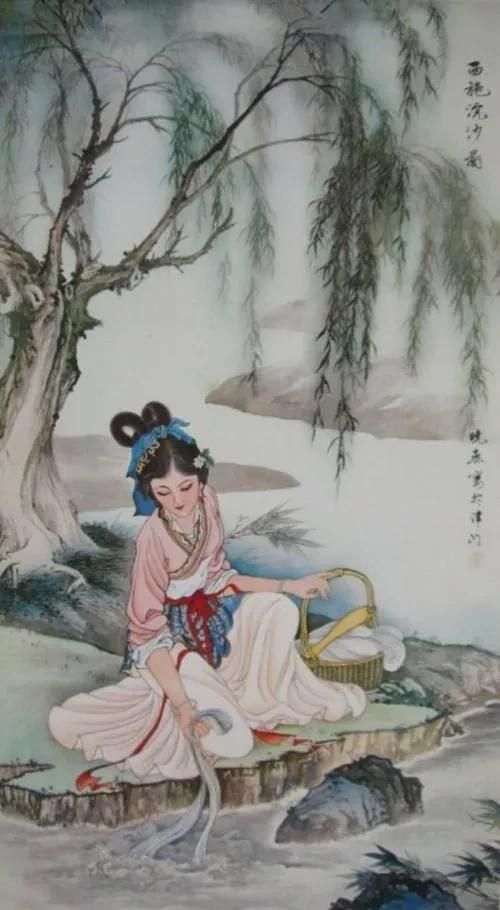 四大美女羞花，古代四大美女是谁？碧月羞花，沉鱼落雁，分别指的是谁？这比喻是怎么来的？图6