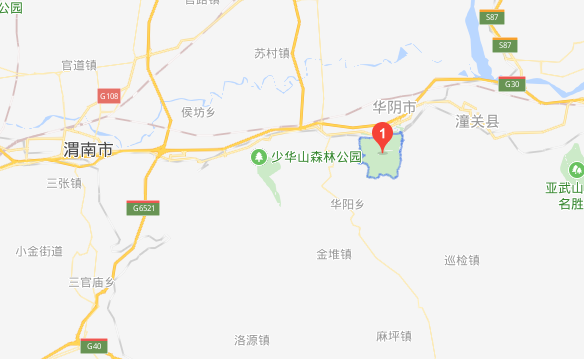 华山是哪个省的,华山属于哪个城市哪个区图1