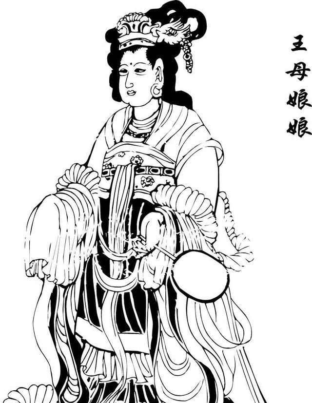 玉皇大帝 王母娘娘，西游记中玉帝和王母娘娘什么关系？图3