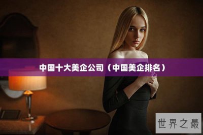 ​中国十大美企公司（中国美企排名）