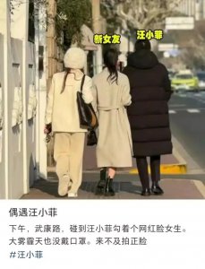 ​网友偶遇汪小菲带新女友逛街，女方被扒是台湾网红