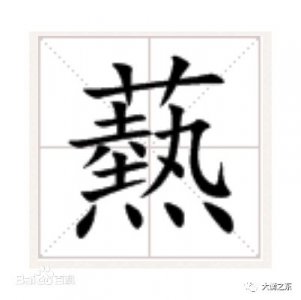 ​字典——每日释一字：爇怎么读 ？