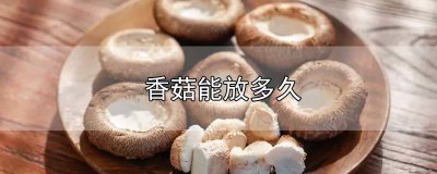 ​香菇能放多久在冰箱里 新鲜香菇能放多久