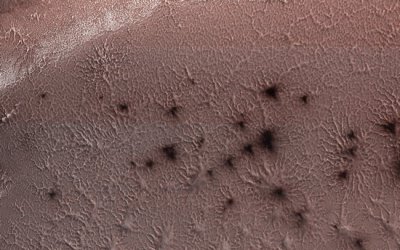 ​都柏林三一学院研究人员揭开“火星蜘蛛地形(spiders from Mars)”神秘面纱