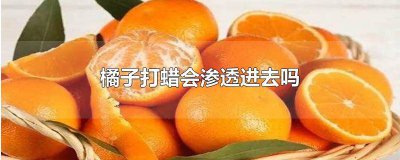 ​打了蜡的橘子 橙子打蜡会渗透进去吗