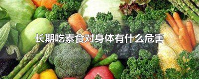 ​长期吃素食对身体有什么危害和好处吗 长期吃素食的好处与坏处