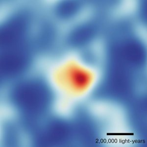 ​英国《自然》杂志：天文学最新研究报告对平均红移为1的星系所释放的原子氢的