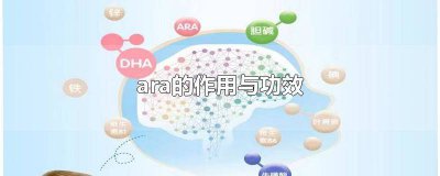 ​奶粉中dha和ara的作用与功效 epa和ara的作用与功效