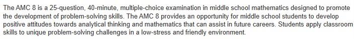 生活AMC8数学竞赛是什么？该怎么备考？考多少分才有用？  2