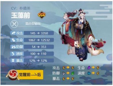 ​阴阳师玉藻前值得培养吗