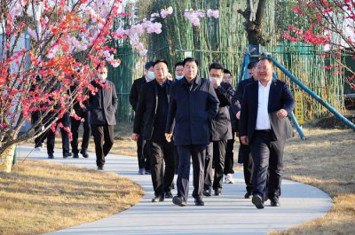 ​刘天波一行调研天水奥特莱斯·明月江南项目（图）